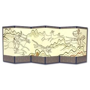 [SXB3535] 고구려 무용총수렵도 병풍 6폭_수렵도 5EA