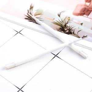 5 개 대 0.5mm 금속 젤 펜 총알 리필 사무실 서명 막대 파란색 검정 잉크 학교 문구 용품 쓰기 용품