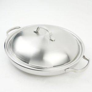 800도씨 스텐 316TI 그리들 인덕션 전골냄비 30cm 뚜껑세트