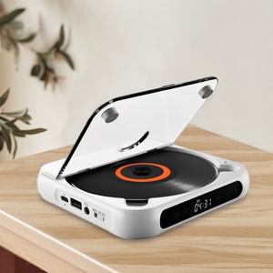 가정용 차량용 휴대용 CD 플레이어 블루투스 스피커 스테레오 음악 A-B 반복 USB AUX 재생 1200 mAh 배터리