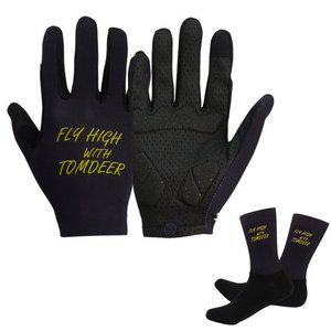 tomdeer 플라이하이 스포츠 자전거 긴장갑 양말 세트