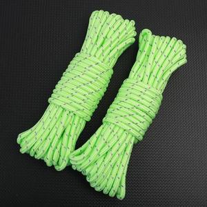 두꺼운 빨래줄 야광줄 빨랫줄 캠핑줄 옥상줄 긴급 캠핑 야광 구조줄 다용도줄 로프 10