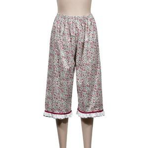 su 여성 60수 꽃나염 레이스 7부 파마자 커플잠옷 파자마 원피스잠옷 여름잠옷 광주놀거리