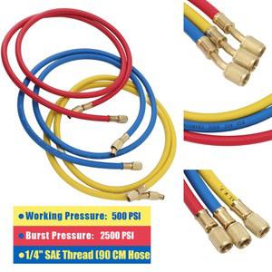 호스 R410A 어댑터가 R22 냉각 에어컨 충전 있는 세트 R404A 도구 매니폴드 R134A