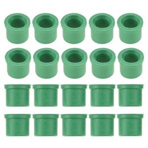 R410A R134A 씰링 커플러 100PCS 고무 가스켓에 가스켓 매니 폴드 HVAC 맞는 충전 호스 키트 수리 녹색