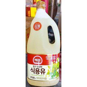 해표 콩기름 1.8L 대용량