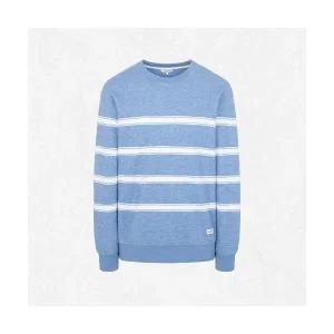 [국내정품] 빈폴 BEANPOLE MEN 스트라이프 스웨트 셔츠 스카이 블루 (BC5141C31Q) BC5141C31Q 2422608