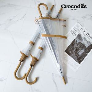 크로커다일 60 안전 튼튼한 소울 투명 장우산 3개세트
