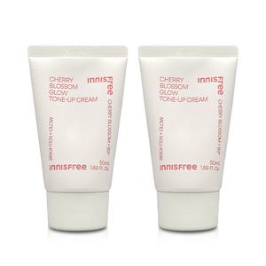 이니스프리 왕벚꽃 글로우 톤업 크림 50ml X 2개