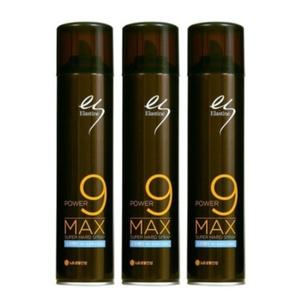 엘라스틴 맥스 초강력 슈퍼하드 스프레이 280ml 3개