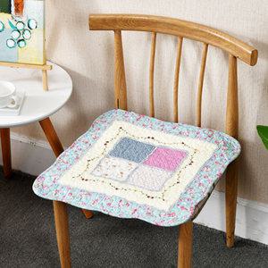 순면 의자 방석 커버 고정끈 사각 방석 미끄러운방지