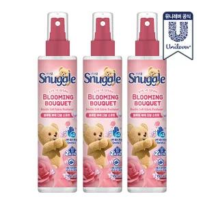 [보리보리/스너글]스너글 섬유탈취제 더블소프트 블루밍 부케 150ml 3개