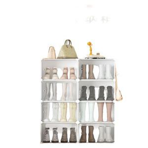 부츠 신발장 보관함 투명 현관 롱부츠 정리 슬림 1열 기숙사