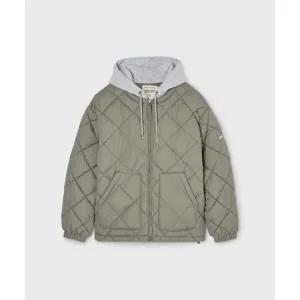 (MD PICK) 후아유 WHO.A.U Hood Quilting Jumper WHJJF4911U 72601