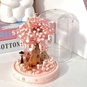 벚꽃 나무 블록 블럭 셈보 고난도 트리하우스 엘프트리