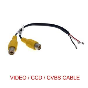 안드로이드 올인원 배선 DIY 범용 자동차 스테레오 수신기 라디오 RCA 출력 와이어 Aux 인 케이블 어댑터