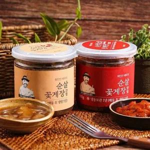 최인선 셰프의 순살 꽃게장 셰프의장 간장게장or양념게장 두가지맛 250g/350g