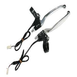 전동킥보드브레이크레버 은색 손잡이 전기자전거