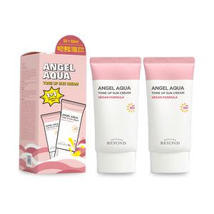 비욘드 엔젤 아쿠아 톤업 선크림 50ml X 2개