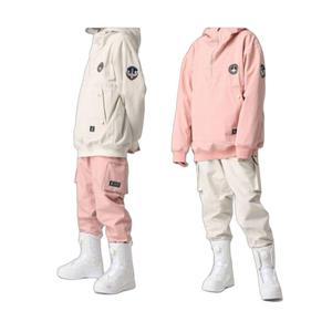 스노우보드복 상의 스키복 후드 여성 남성 커플 재킷 보드복