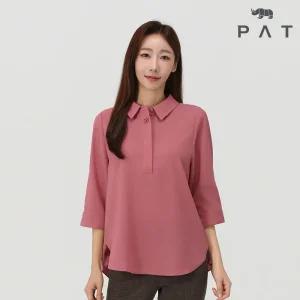 [PAT 여성] 오픈카라 블라우스_1I62506