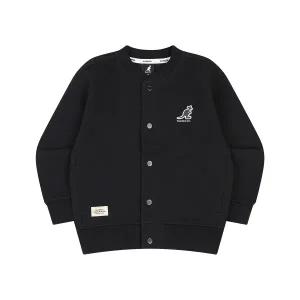 [롯데백화점]캉골 로고 저지 가디건 RC 0001 블랙_ARCCJC00010BK