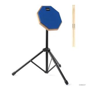 연습용 드럼패드 풀세트 블루 난타