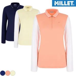 밀레 여성 기능성긴팔 냉감 쿨티셔츠 여름등산복JK 1224361