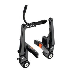 밀폐 베어링 피벗 유연한 케이블 면 냉간 단조 암 및 2밀리미터 앨런 키 텐션 볼트가 장착된 박스 원 85 또는 108밀리미터 오버사이즈 BMX V 브레이크