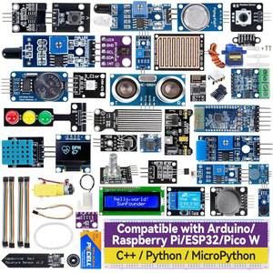 Arduino Mega 2560/Uno R3/R4 Minima/WiFi 나노, 라즈베리 파이 5/4B/3B+/Zero 2 W와 호환되는 SunFounder