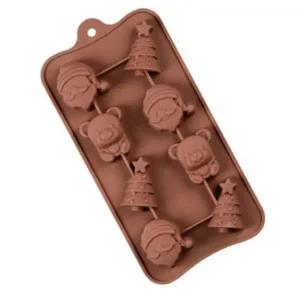 크리스마스 초콜릿 만들기 실리콘 몰드 산타 다용도 (WFJ8KGM)