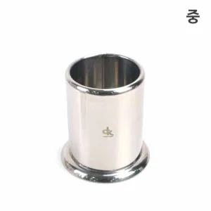 스테인레스 수저통 원형 중형/수저/트레이/주방/보관/정리/사각/세트/업소용/분리함/보관통/스푼/꽂이/보관