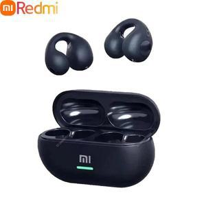Xiaomi Redmi 이어 클립 블루투스 호환 골전도 이어폰 무선 이어 버드 3D 서라운드 스테레오베이스 스포츠