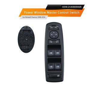 Renault Fluence 2008-2016 254000006R 809610006R 7700817337 자동차 마스터 파워 윈도우 스위치 리프터