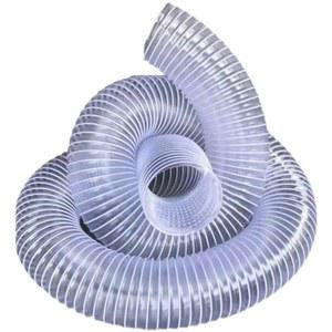 집진기 호스 투명 배관 PVC 플렉시블 닥트 집진 목공 주름관