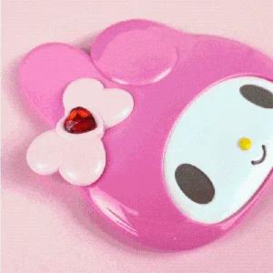 산리오 트윙클페이스빗거울 마이멜로디