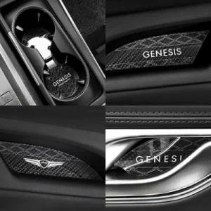 카본스타일 컵홀더  도어캐치 [제네시스 GV80]
