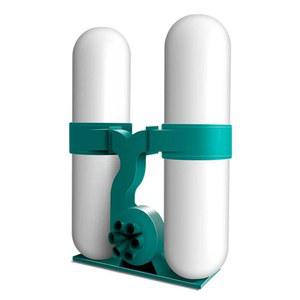 단일 380V 산업용 목공집진기 2 진공 공업용 2KW 중간집진통 분진 튜브 목공 업소용