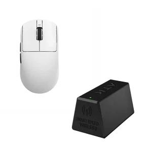 [ATK] VXE R1 PRO MAX 유무선 [잠자리] 게이밍 마우스 [화이트] + 4K 리시버 [블랙] 정품