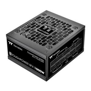 [미국배송] 써멀테이크 터프파워 SFX 1000W 80PLUS 플래티넘 ATX 3.1 표준 전원 공급 장치 600W 12V-2X6 커넥터 포함 풀 모듈식 90MM FDB 팬 PS-STP-1000FNFAPU-1 7년 보증