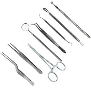 의료용 인스트루먼트 압출기 치석제거기 핀셋 가위 겸자 모스키토 켈리 치경 큐렛 모음