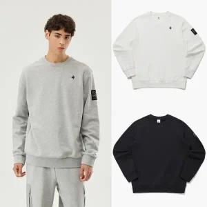 [롯데백화점]르꼬끄 공용 기모 스판 맨투맨 공용 기모 스판 맨투맨 QP423EFSN1