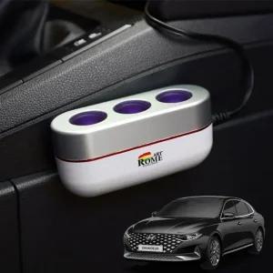 고품질 더뉴그랜저 호환 LED 시거잭소켓3구 아트로마 차량용시거잭 고속충전기 차량용시거잭3구 (WFJEB80)