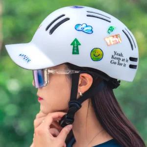 톰디어 초경량 전기 전동 어반 킥보드 자전거 헬멧