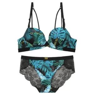 [롯데백화점]예스 트로피컬 캣 나염브라 레이스팬티세트 YSWBZ609YSWPZ609