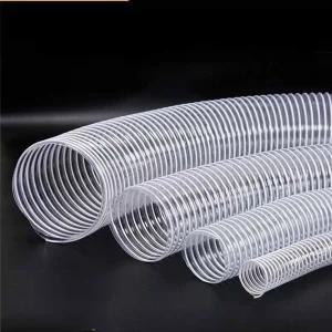 산업용호스 120MM 주름관 흰색 투명 플라스틱 32 플레시블