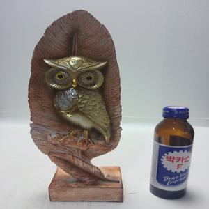 풍수지리 빈티지 부엉이 높이27cm 단초마을 골동품/수집품/도자기