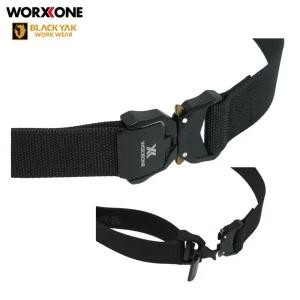 블랙야크 웍스원 남자 퀵 벨트 알루미늄 합금 버클 아웃도어 군대 등산 허리띠 WA-X002