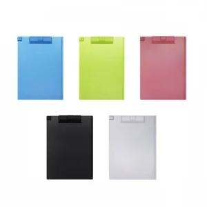 무지 A4플라스틱클립보드 파일철 종이받침대 판때기 컬러 사무용
