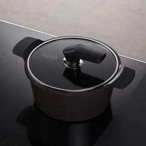 [십일절최대40%] 도루코 뉴캐스트 초콜릿 IH 양수냄비 24cm / 주물냄비